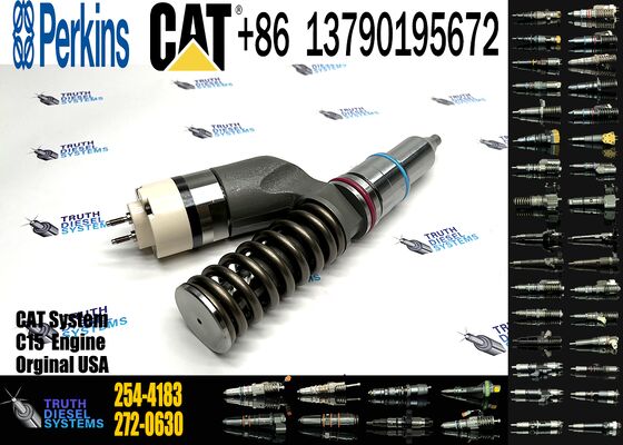Truck Engine Parts Common Rail Diesel Fuel Injector 254-4183 2544183 for C15 C18