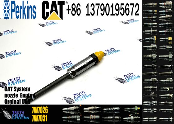 Excavator Injector 7W7026 7W-7026 Pencil-type Fuel Injectors for Engine Fuel Systems