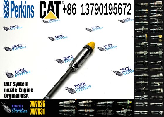 Excavator Injector 7W7026 7W-7026 Pencil-type Fuel Injectors for Engine Fuel Systems