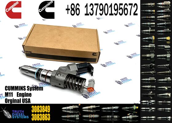 Engine Injector 3083849 3411754 3411756 3609925 Diesel M11 ISM350 ISM QSM Engine for Huida Diesel