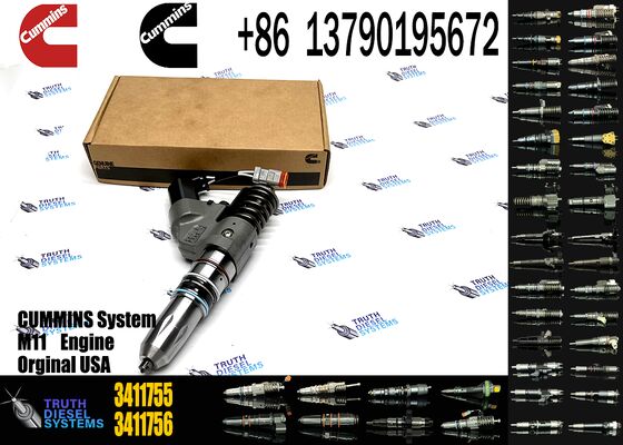 Common Rail Fuel Injector 3037772 3411755 3081319 3411756 3087557 3411758 for Sprayer Excavator M11 Injector Truck Parts