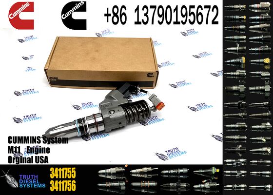 Common Rail Fuel Injector 3037772 3411755 3081319 3411756 3087557 3411758 for Sprayer Excavator M11 Injector Truck Parts