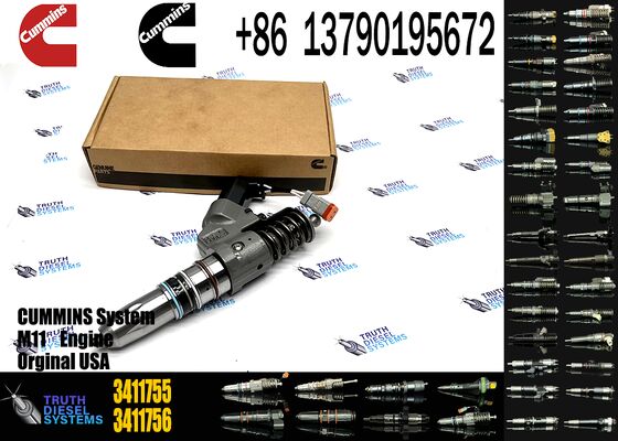Common Rail Fuel Injector 3037772 3411755 3081319 3411756 3087557 3411758 for Sprayer Excavator M11 Injector Truck Parts