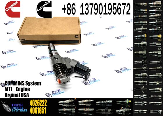 Genuine Re-manufacture Fuel Injector for M11 ISM11 QSM11 Diesel Engine 4061851RX 4903472 4902921 4026222 4061851