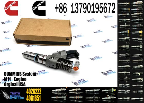Genuine Re-manufacture Fuel Injector for M11 ISM11 QSM11 Diesel Engine 4061851RX 4903472 4902921 4026222 4061851