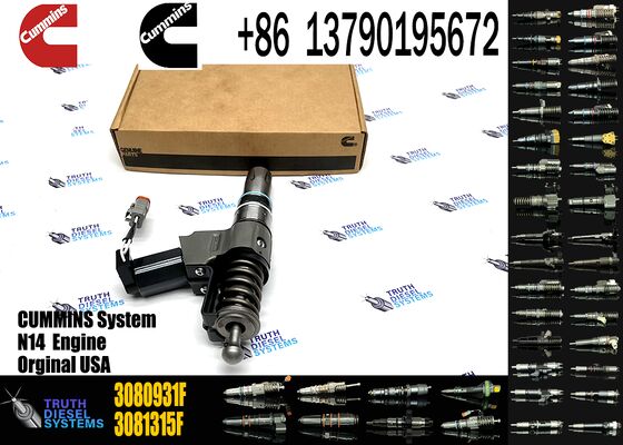 New Fuel Injector 3080931F 3081315F 3083846T 3083848F for Cum-mins Diesel Engine QSN14 N14