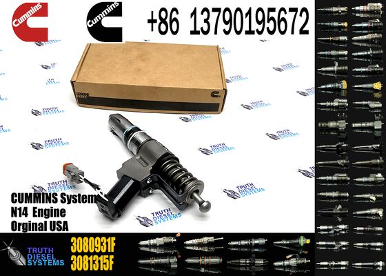 New Fuel Injector 3080931F 3081315F 3083846T 3083848F for Cum-mins Diesel Engine QSN14 N14