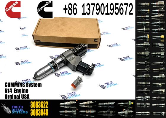 Construction Machinery PartsFuel Injector for N14 Diesel 3411766 3083846 3083622 3411759 for C-UMMINS Diesel Engine