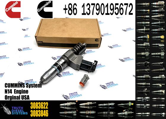 Construction Machinery PartsFuel Injector for N14 Diesel 3411766 3083846 3083622 3411759 for C-UMMINS Diesel Engine