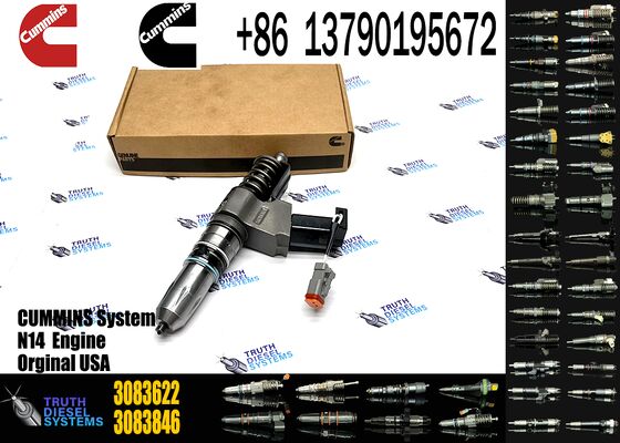 Construction Machinery PartsFuel Injector for N14 Diesel 3411766 3083846 3083622 3411759 for C-UMMINS Diesel Engine