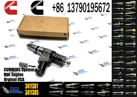 3411761 3095086 3087807 Diesel Fuel Injector 3411381 4902921 for N14 QSN14