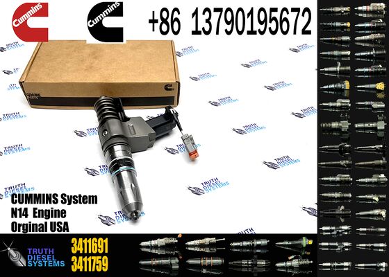 Fuel Injector 3083846 3083622 3087560 308773 3411795 3411691 for C-ummins QSN14 N14 Diesel Engine