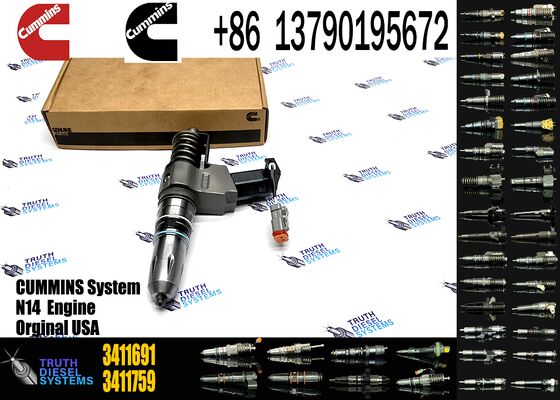 Fuel Injector 3083846 3083622 3087560 308773 3411795 3411691 for C-ummins QSN14 N14 Diesel Engine