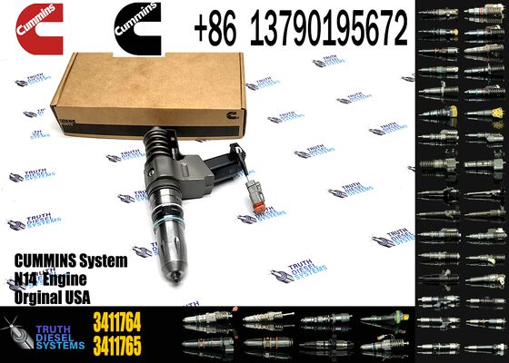 New Fuel Injector 3084891 3088178 3411764 3078198 for C-ummins N14 Injector Diesel Engine Spare Parts Construction Machinery
