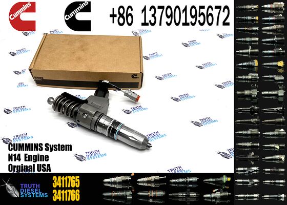 Common Rail Fuel Injector 3411765 3411766 3411767 4307516 4307776 4307795 for Sprayer Excavator N14 Injector Truck Parts