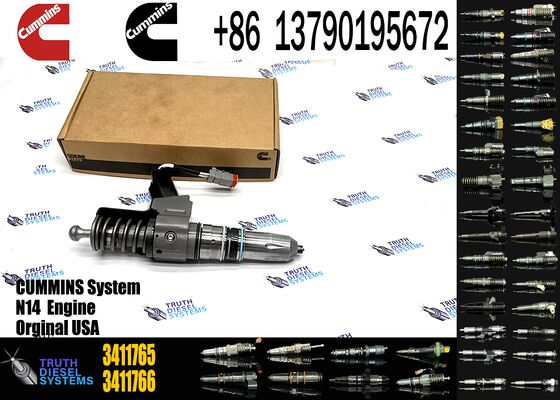 Common Rail Fuel Injector 3411765 3411766 3411767 4307516 4307776 4307795 for Sprayer Excavator N14 Injector Truck Parts