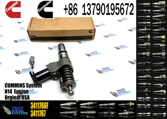 Common Rail Fuel Injector 3083846T 3083848F 3087558F 3411766F 3411767T 3411761 for Sprayer Excavator N14 Injector Truck Parts