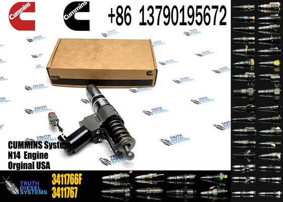 Common Rail Fuel Injector 3083846T 3083848F 3087558F 3411766F 3411767T 3411761 for Sprayer Excavator N14 Injector Truck Parts