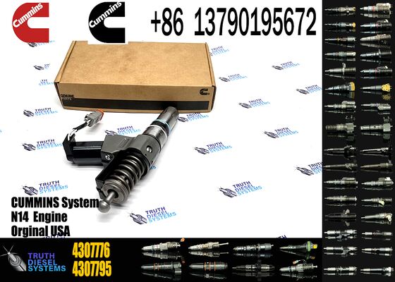 Common Rail Fuel Injector 3411765 3411766 3411767 4307516 4307776 4307795 for Sprayer Excavator N14 Injector Truck Parts