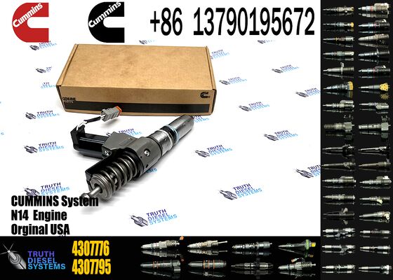 Common Rail Fuel Injector 3411765 3411766 3411767 4307516 4307776 4307795 for Sprayer Excavator N14 Injector Truck Parts
