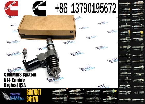 Common Rail Fuel Injector 4384360 4902924 6087807 3073995F 3080931F 3081315F for Sprayer Excavator N14 Injector Truck Parts