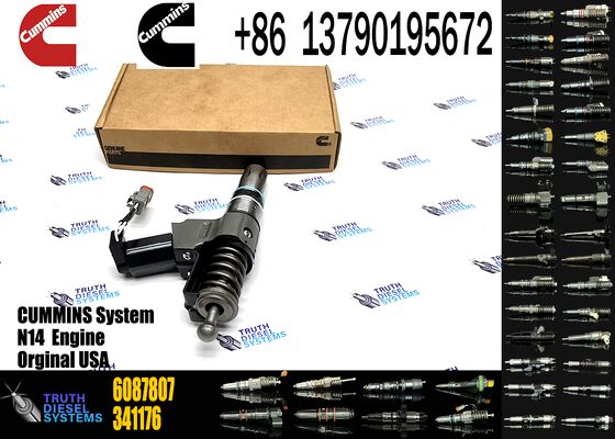 Common Rail Fuel Injector 4384360 4902924 6087807 3073995F 3080931F 3081315F for Sprayer Excavator N14 Injector Truck Parts