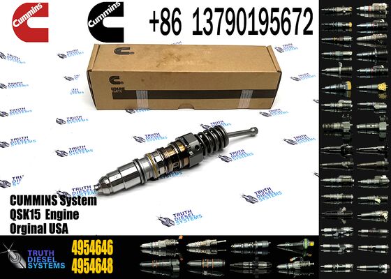 Diesel Fuel Injector 4954646 4954646PX 1846349 570015 579258 For CUMMINS QSX ISX Engine