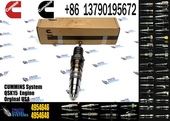 Diesel Fuel Injector 4954646 4954646PX 1846349 570015 579258 For CUMMINS QSX ISX Engine