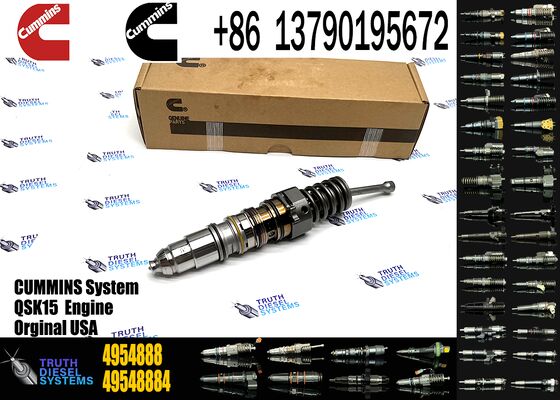 Common Rail Fuel Injector 4954432 4954434 4954644 4954888 for Sprayer Excavator QSX15 Injector Truck Parts