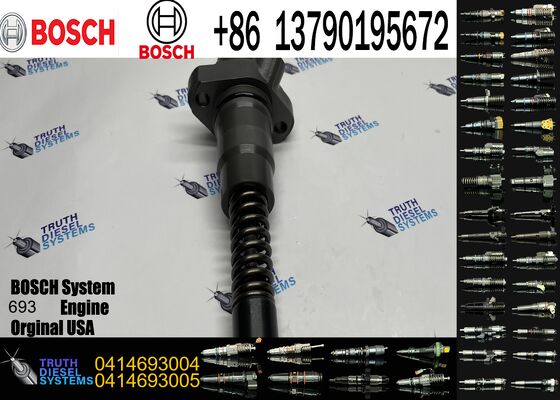 Genuine 0414693004 0414693005 0414693006 Fuel Injectors for BOSCH for Volvo New Diesel Engine Parts for Construction Machinery