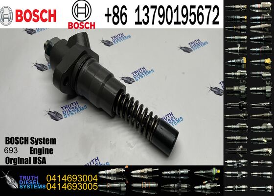 Genuine 0414693004 0414693005 0414693006 Fuel Injectors for BOSCH for Volvo New Diesel Engine Parts for Construction Machinery