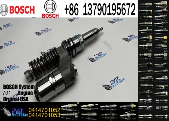 Common Rail Diesel Fuel Injector Remanufactured 0414701052/42562791/500331074 for Excavator Ive-co (Big) Truck Auto parts Excavator Truck Auto parts Steel