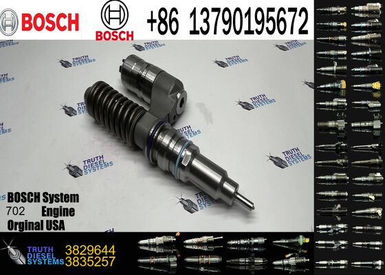 New XPower Crawler Excavator Engine Fuel Injector 3829644 0414702013 for D12 D12D Tad1242ge Tad1240ve with 6-Month Warranty