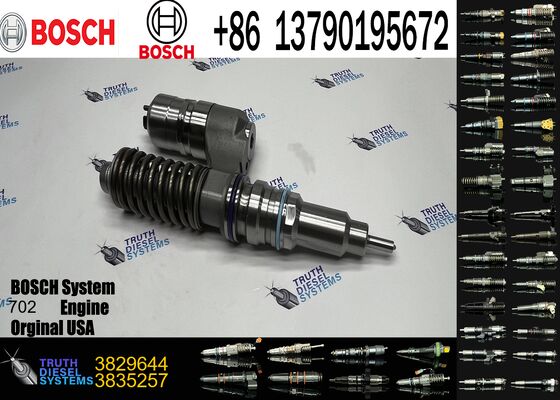 New XPower Crawler Excavator Engine Fuel Injector 3829644 0414702013 for D12 D12D Tad1242ge Tad1240ve with 6-Month Warranty