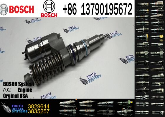 New XPower Crawler Excavator Engine Fuel Injector 3829644 0414702013 for D12 D12D Tad1242ge Tad1240ve with 6-Month Warranty