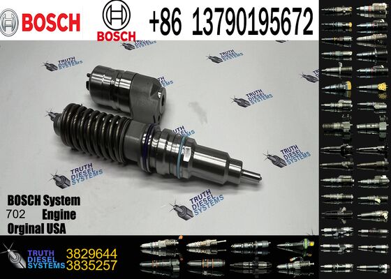 New XPower Crawler Excavator Engine Fuel Injector 3829644 0414702013 for D12 D12D Tad1242ge Tad1240ve with 6-Month Warranty
