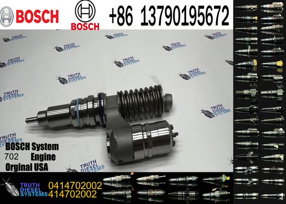 Diesel Fuel Injector 0414702002 0 414 702 002 3165869 0414702017 5236686 5237146 8113286 3165874 3964829 for D12C / D12D