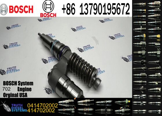 Diesel Fuel Injector 0414702002 0 414 702 002 3165869 0414702017 5236686 5237146 8113286 3165874 3964829 for D12C / D12D