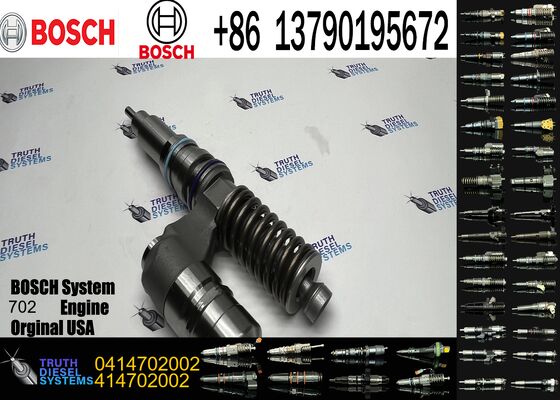 Diesel Fuel Injector 0414702002 0 414 702 002 3165869 0414702017 5236686 5237146 8113286 3165874 3964829 for D12C / D12D