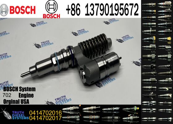 Common Rail Diesel Fuel Injector 0414702016 0 414 702 016 With Good-Quality for Truck Engine Parts