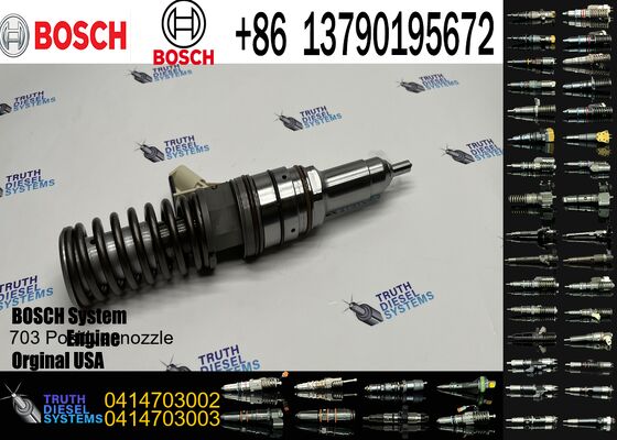 Diesel Fuel Injector 0414703002 0414703003 0414703005 0414703007 Common Rail Injector 504287069