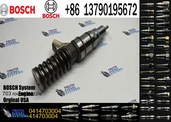 New Diesel Fuel Injector 0414703004 for Stralis Trakker F3B3681 F3HFE611 12.9D 13.0D Engine