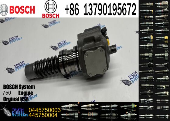 0445750003 0 445 750 003 Diesel Fuel Injector for EUP Unit Pump for 0414750 Series Electronic Unit Pump for Excavators Loaders