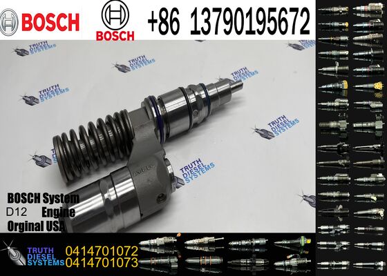Excavator Parts 0414701072 0414701070 0414701071 Common Rail Injector Engine 0986441119