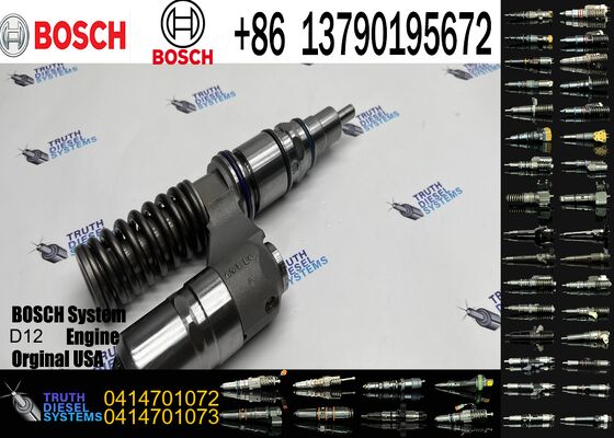 Excavator Parts 0414701072 0414701070 0414701071 Common Rail Injector Engine 0986441119