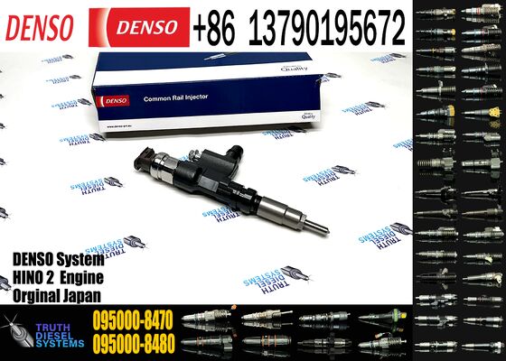 New Fuel Injector 095000-8470 095000-8480 23670-E0420 23670-79095 23670-79096 23670-E9291 for Denso Toyota Coaster Hino N04C