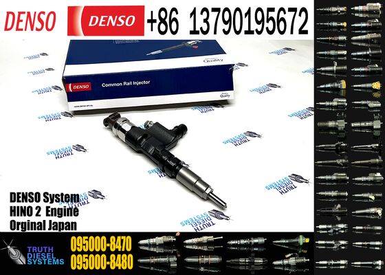 New Fuel Injector 095000-8470 095000-8480 23670-E0420 23670-79095 23670-79096 23670-E9291 for Denso Toyota Coaster Hino N04C