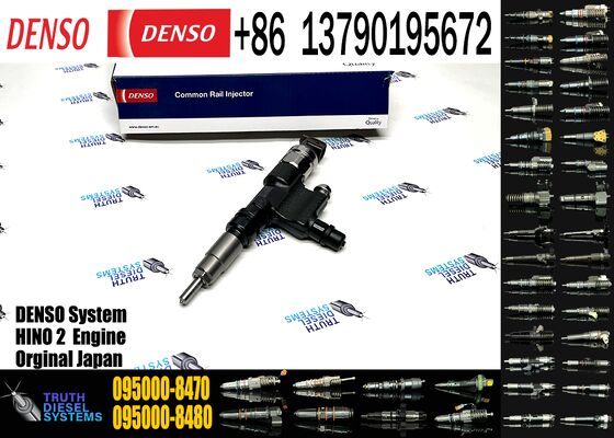 New Fuel Injector 095000-8470 095000-8480 23670-E0420 23670-79095 23670-79096 23670-E9291 for Denso Toyota Coaster Hino N04C
