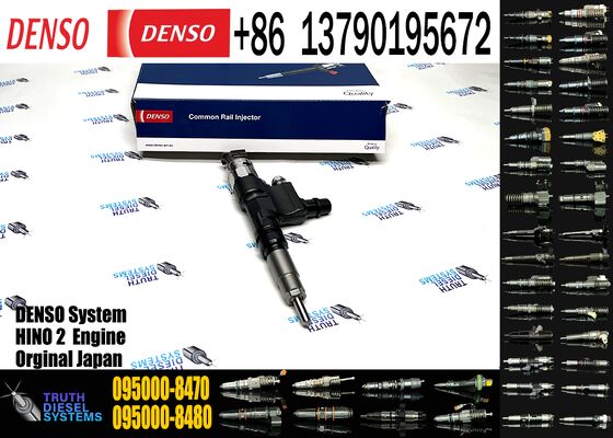 New Fuel Injector 095000-8470 095000-8480 23670-E0420 23670-79095 23670-79096 23670-E9291 for Denso Toyota Coaster Hino N04C