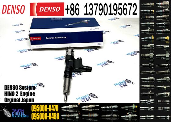 New Fuel Injector 095000-8470 095000-8480 23670-E0420 23670-79095 23670-79096 23670-E9291 for Denso Toyota Coaster Hino N04C